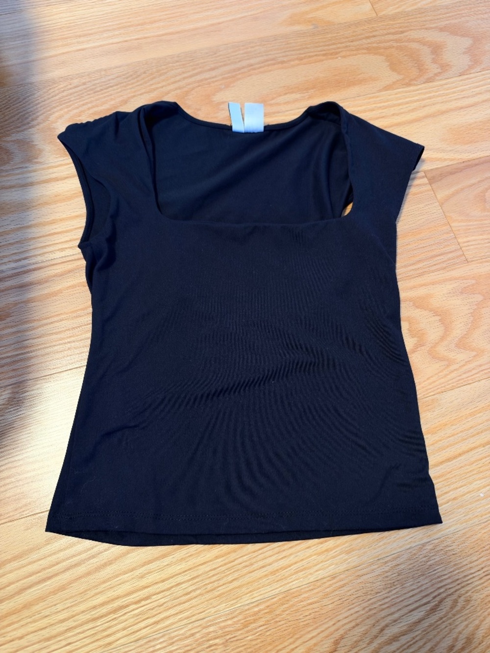 H&M Ribbed Square-Neck Tank Top - Picture 2 of 4